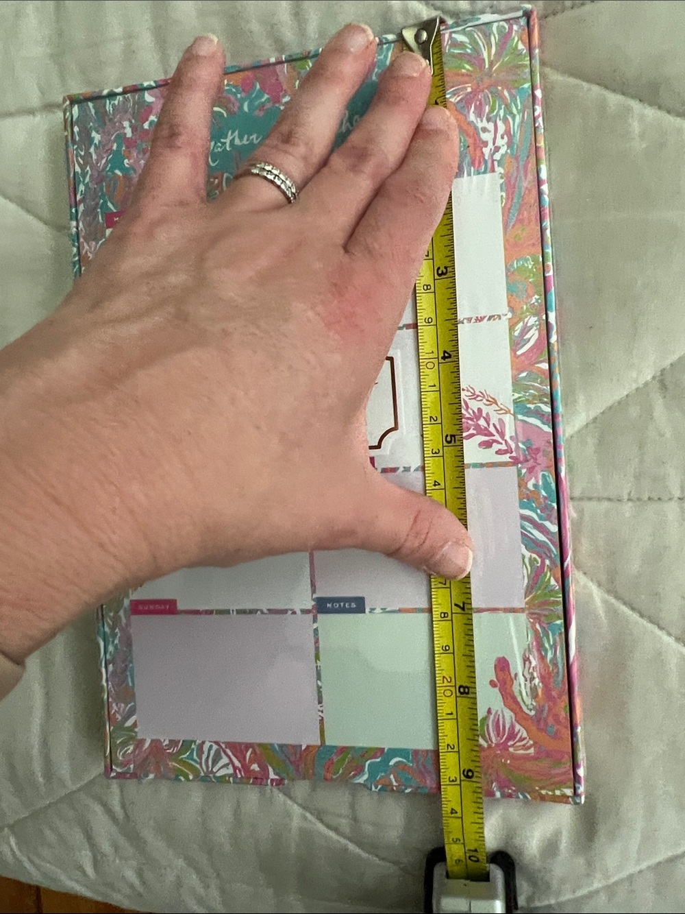 NWT Lilly Pulitzer Weekly List Notepad days of the week - Picture 13 of 14